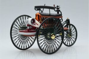 Mercedes Patent Motorwagen Zelena Norev 1:18 183701 Kovina – slika 2 od 6