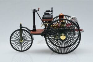 Mercedes Patent Motorwagen Zelena Norev 1:18 183701 Kovina – slika 3 od 6