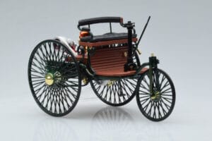 Mercedes Patent Motorwagen Zelena Norev 1:18 183701 Kovina – slika 4 od 6