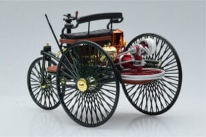 Mercedes Patent Motorwagen Zelena Norev 1:18 183701 Kovina – slika 5 od 6