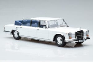 Mercedes 600 Pullman W100 Landaulet Bel KK-Scale 1:18 KKDC181184 Kovina – slika 4 od 6