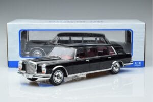Mercedes 600 LWB Pullman W100 Črn MCG 1:18 MCG18187 Kovina – slika 6 od 6