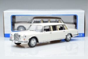 Mercedes S-Class 600 W100 LWB Pullman Bel MCG 1:18 MCG18188 Kovina – slika 6 od 6