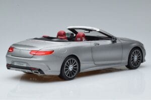 Mercedes S-Class A217 Kabriolet Siv Norev 1:18 B66960355 Kovina – slika 3 od 8
