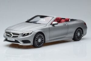 Mercedes S-Class A217 Kabriolet Siv Norev 1:18 B66960355 Kovina