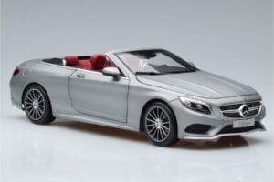 Mercedes S-Class A217 Kabriolet Siv Norev 1:18 B66960355 Kovina – slika 6 od 8