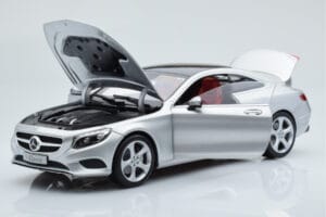 Mercedes S-Class W222 Iridium Srebrn Norev 1:18 B66961242 Kovina – slika 2 od 8