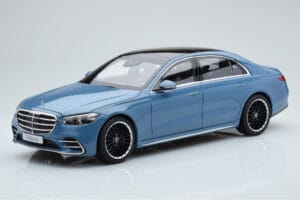 Mercedes S-Class W223 Vintage Modra Norev 1:18