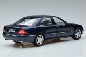 Mercedes S55 AMG W220 Moder Norev 1:18 183817 Kovina – slika 3 od 7