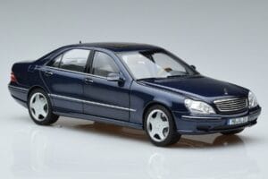 Mercedes S55 AMG W220 Moder Norev 1:18 183817 Kovina – slika 5 od 7