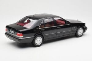 Mercedes S600 W140 Črn Norev 1:18 183722 Kovina – slika 3 od 8