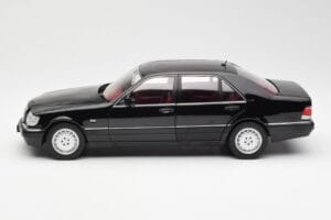 Mercedes S600 W140 Črn Norev 1:18 183722 Kovina – slika 4 od 8