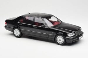 Mercedes S600 W140 Črn Norev 1:18 183722 Kovina – slika 6 od 8
