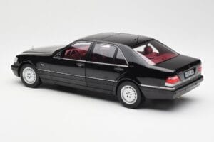 Mercedes S600 W140 Črn Norev 1:18 183722 Kovina – slika 7 od 8
