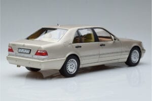 Mercedes S600 W140 Srebrna Norev 1:18 183723 Kovina – slika 3 od 7