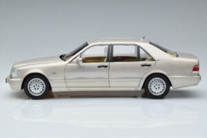 Mercedes S600 W140 Srebrna Norev 1:18 183723 Kovina – slika 4 od 7