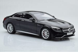 Mercedes AMG S63 C217 Coupe Črn GT Spirit 1:18 ZM041 Smola – slika 4 od 6