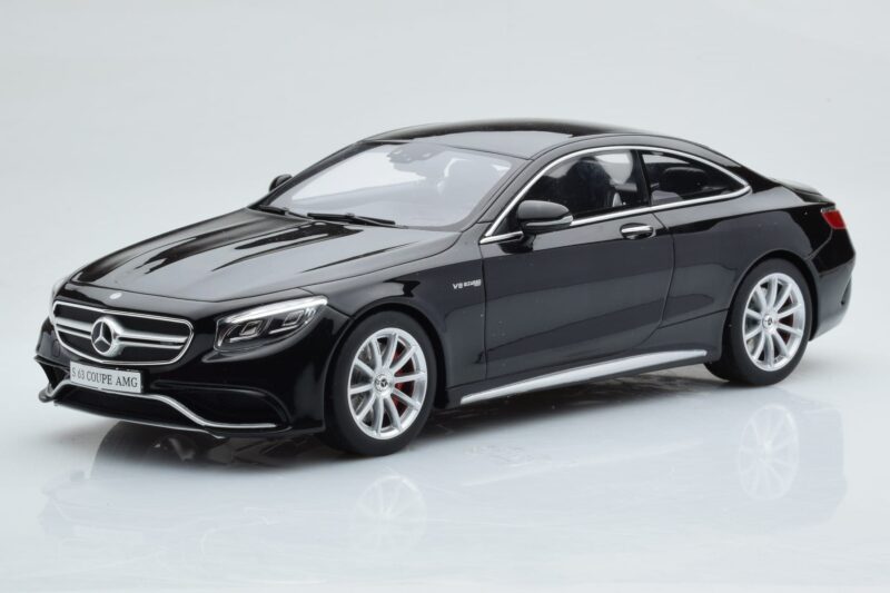 Mercedes AMG S63 C217 Coupe Črn GT Spirit 1:18 ZM041 Smola