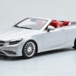 Mercedes AMG S65 A217 Kabriolet Srebrn GT Spirit 1:18