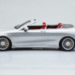 Mercedes AMG S65 A217 Kabriolet Srebrn GT Spirit 1:18 - image 3 of 6