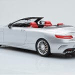 Mercedes AMG S65 A217 Kabriolet Srebrn GT Spirit 1:18 - image 5 of 6