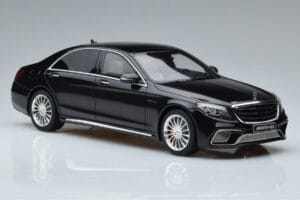 Mercedes AMG S65 W222 Črn GT Spirit 1:18 GT228 Smola – slika 4 od 6