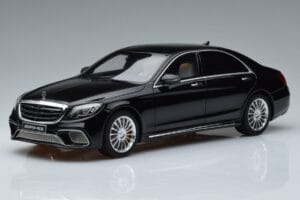 Mercedes AMG S65 W222 Črn GT Spirit 1:18 GT228 Smola