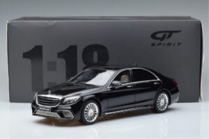 Mercedes AMG S65 W222 Črn GT Spirit 1:18 GT228 Smola – slika 6 od 6
