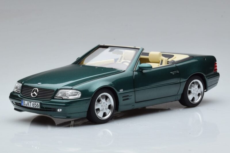 Mercedes SL500 R129 Zelena Metalik Norev 1:18 183753 Kovina