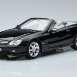 Mercedes SL500 R230 Črn Norev 1:18 183840 Kovina
