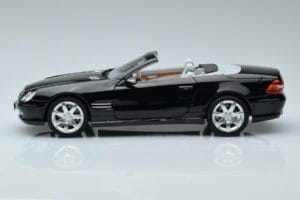 Mercedes SL500 R230 Črn Norev 1:18 183840 Kovina – slika 4 od 8