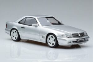 Mercedes SL 73 AMG R129 Brilliant Srebrn Otto 1:18 OT240 Smola – slika 4 od 6