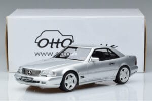 Mercedes SL 73 AMG R129 Brilliant Srebrn Otto 1:18 OT240 Smola – slika 6 od 6