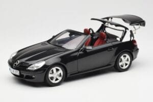 Mercedes SLK R171 Obsidian Črn Metallic Minichamps 1:18 B66962319 Kovina – slika 2 od 9