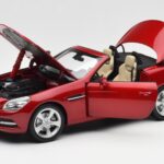 Mercedes SLK R172 Designo Zircon Rdeč Minichamps 1:18 - image 2 of 8