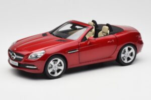 Mercedes SLK R172 Designo Zircon Rdeč Minichamps 1:18