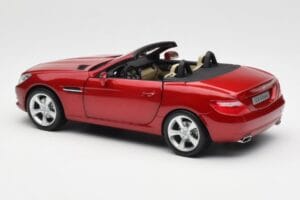 Mercedes SLK R172 Designo Zircon Rdeč Minichamps 1:18 B66960513 Kovina – slika 7 od 8
