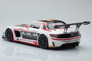 Mercedes SLS AMG GT3 Munnich Motorsport #38 M. Basseng / M. Winkelhock Champions FIA GT1 World Championship 2012 Minichamps 1 – slika 5 od 6