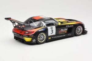 Mercedes SLS AMG GT3 #3 Team Abu Dhabi By Black Falcon K. Al Qubaisi / M. Bleekemolen / B. Schneider Winners Gulf 12 Hours Ab – slika 2 od 6