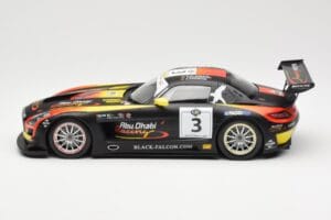 Mercedes SLS AMG GT3 #3 Team Abu Dhabi By Black Falcon K. Al Qubaisi / M. Bleekemolen / B. Schneider Winners Gulf 12 Hours Ab – slika 3 od 6