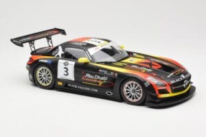 Mercedes SLS AMG GT3 #3 Team Abu Dhabi By Black Falcon K. Al Qubaisi / M. Bleekemolen / B. Schneider Winners Gulf 12 Hours Ab – slika 4 od 6