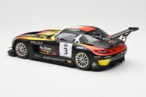 Mercedes SLS AMG GT3 #3 Team Abu Dhabi By Black Falcon K. Al Qubaisi / M. Bleekemolen / B. Schneider Winners Gulf 12 Hours Ab – slika 5 od 6