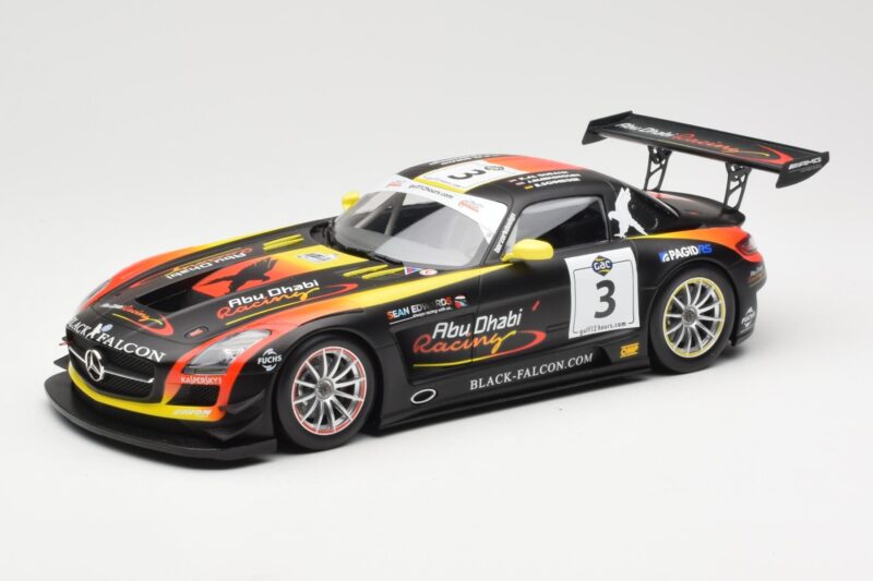 Mercedes SLS AMG GT3 #3 Team Abu Dhabi By Black Falcon K. Al Qubaisi / M. Bleekemolen / B. Schneider Winners Gulf 12 Hours Ab