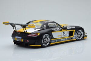 Mercedes SLS AMG GT3 Team Erebus Motorsport #36 B. Schneider / A. Jager / C. Roloff Winners Bathurst 12 Hours 2013 Minichamps – slika 2 od 6