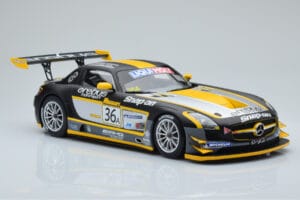 Mercedes SLS AMG GT3 Team Erebus Motorsport #36 B. Schneider / A. Jager / C. Roloff Winners Bathurst 12 Hours 2013 Minichamps – slika 4 od 6