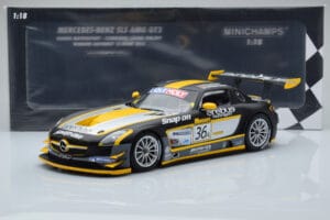 Mercedes SLS AMG GT3 Team Erebus Motorsport #36 B. Schneider / A. Jager / C. Roloff Winners Bathurst 12 Hours 2013 Minichamps – slika 6 od 6