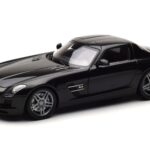 Mercedes SLS AMG Obsidian Črna Metalik Minichamps 1:18