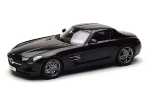 Mercedes SLS AMG Obsidian Črna Metalik Minichamps 1:18