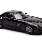 Mercedes SLS AMG Obsidian Črna Metalik Minichamps 1:18 - image 5 of 7