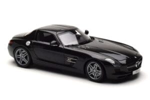 Mercedes SLS AMG Obsidian Črna Metalik Minichamps 1:18 B66960042 Kovina – slika 5 od 7